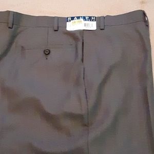 Ralph Lauren flat front dress slacks new with tags size 38×32 new with tags